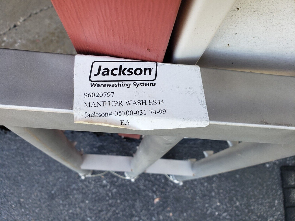 Jackson ES44 ware washing dish machine upper wash arm