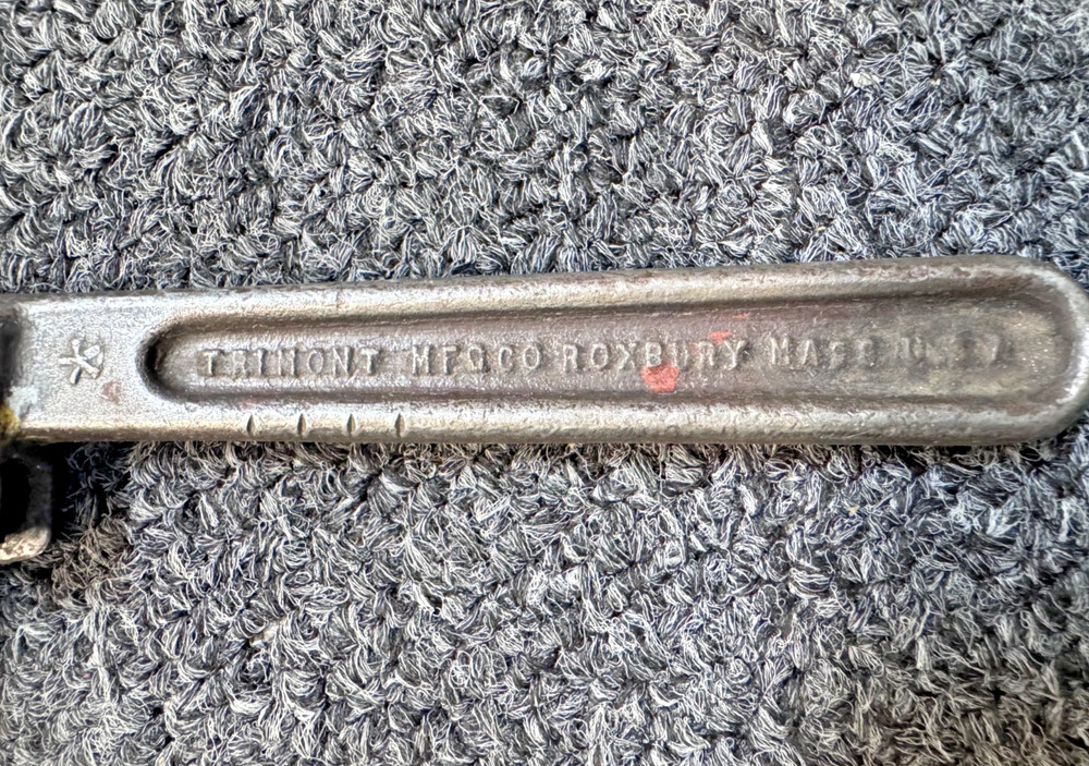 Trimo 8" Pipe Wrench, USA, VINTAGE