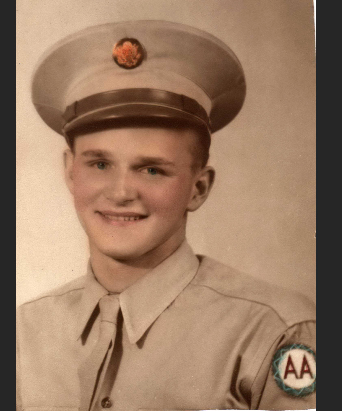 Original WWII US Army Named Good Luck Tokens Schemm AA Soldier CA13