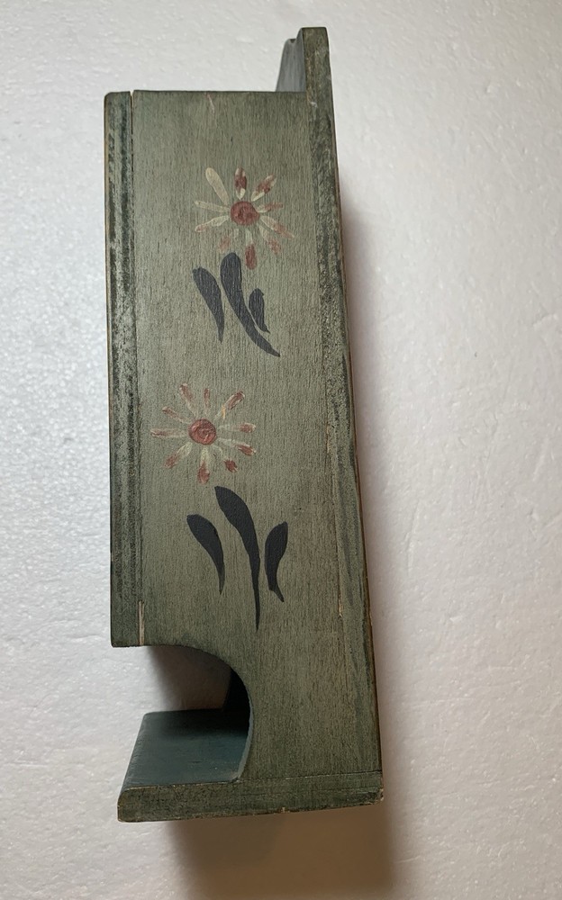 Match Box Holder Wood
