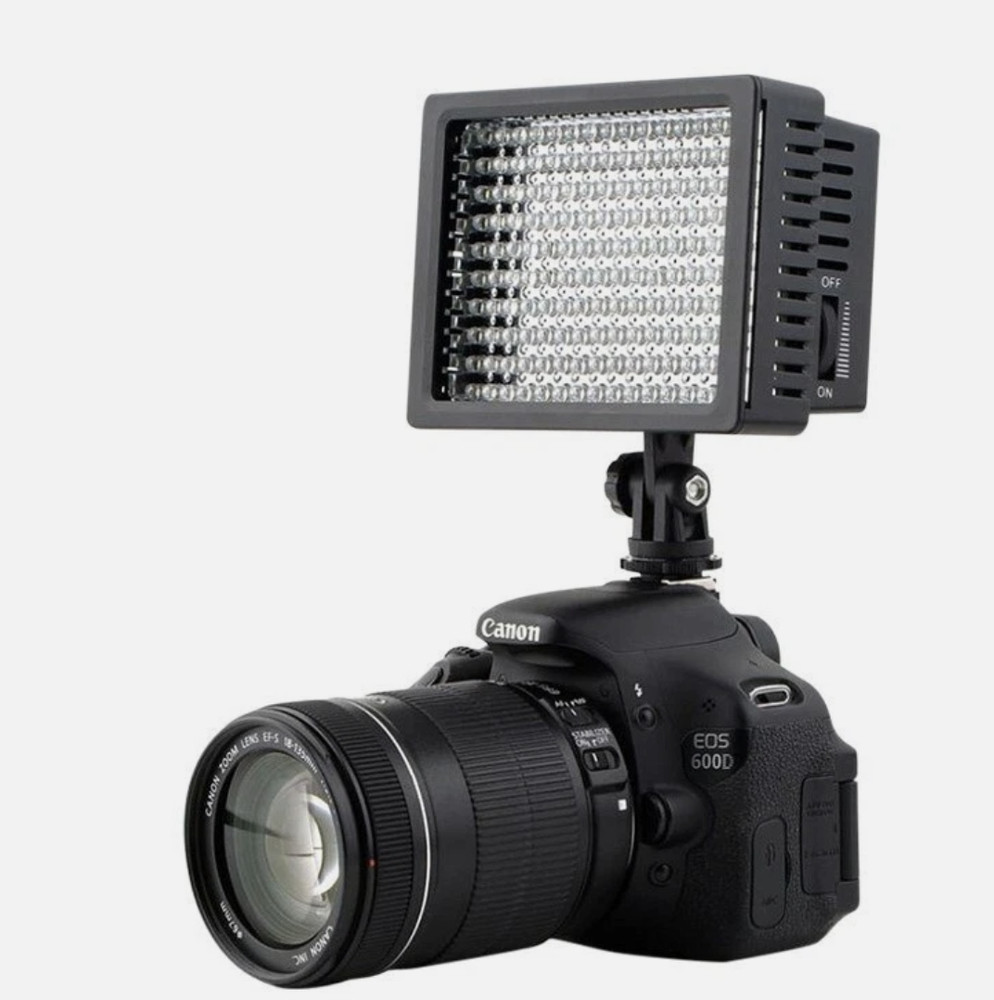 NEEWER 160 LED CN-160 Dimmable Ultra High Power Panel Digital Camera Light