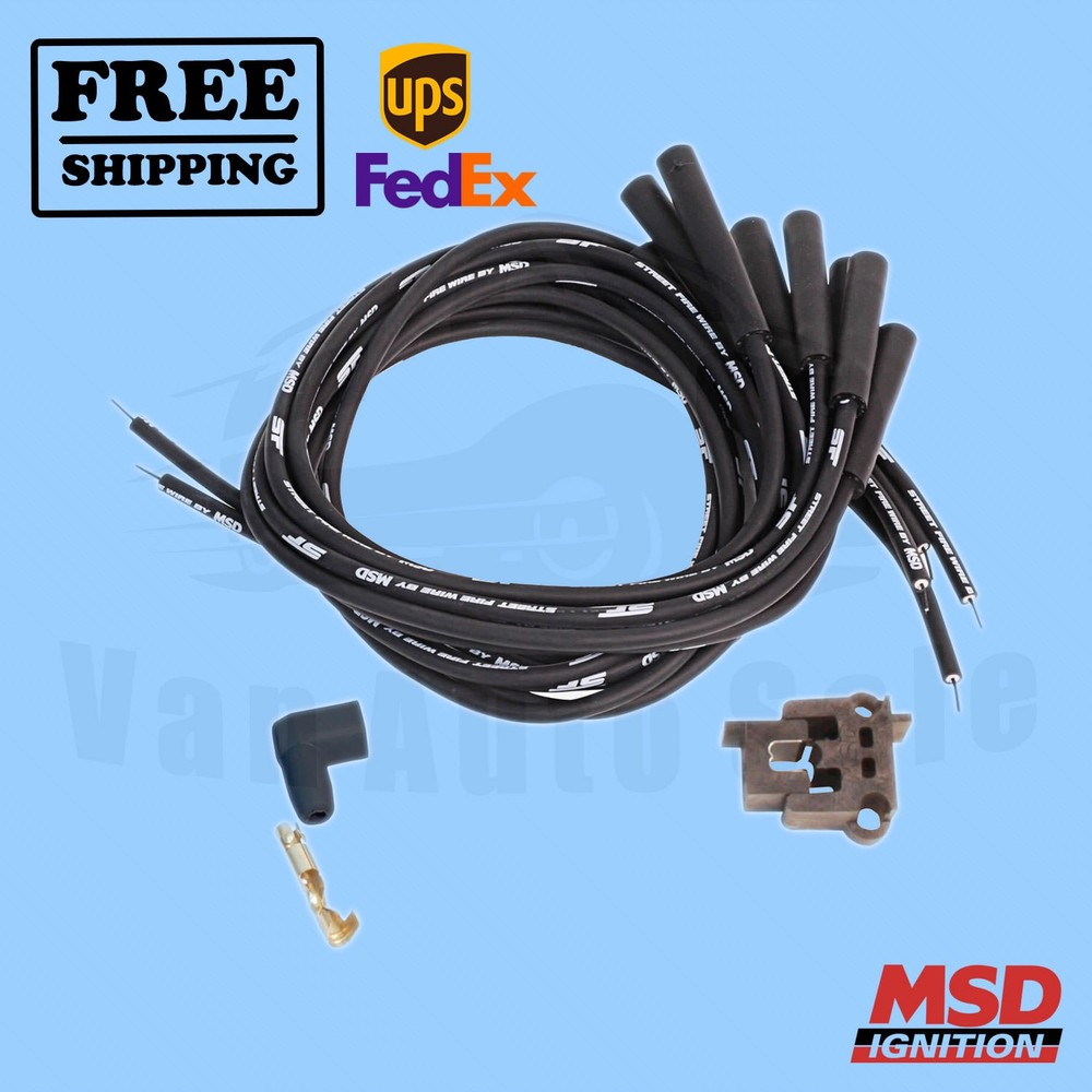 Spark Plug Wire Set MSD fits with Ford 69-1983