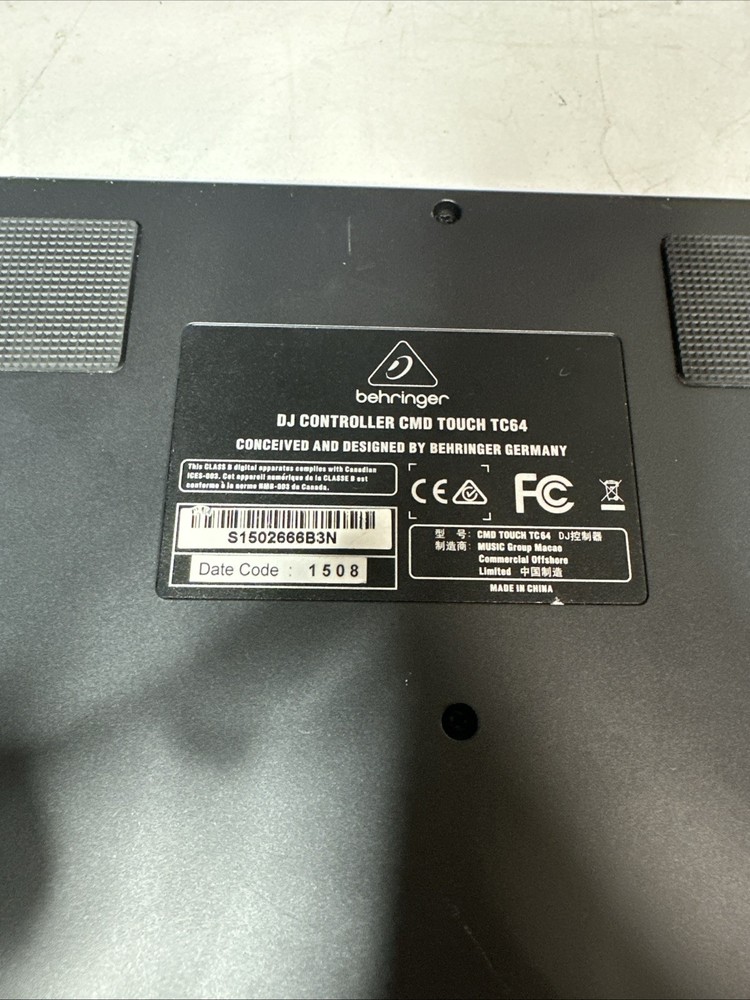 Behringer CMD TOUCH TC64 Clip Launch Controller 64 button MIDI pad