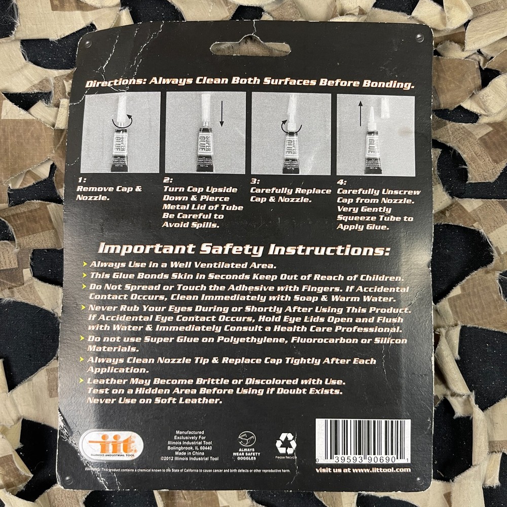 NEW 5 Piece Super Glue