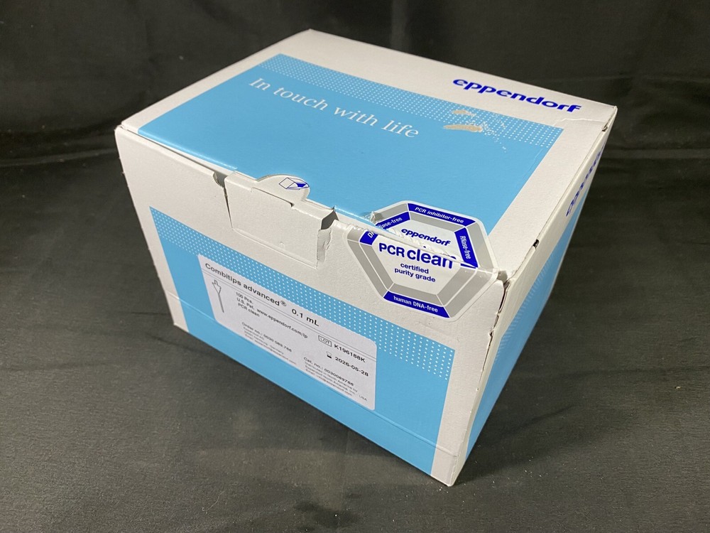 EPPENDORF Polypropylene Combitips Advanced .1mL Pipette Tips 0030089766 (100/pk)