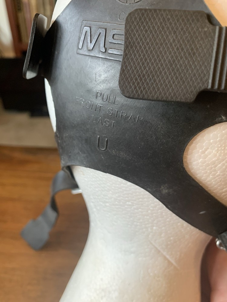 MSA M3C2 Gas Mask Size Medium