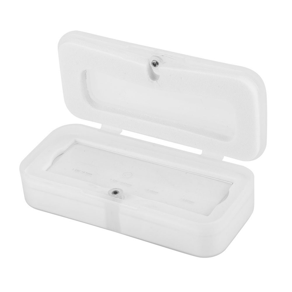 Microscope Objective Micrometer Calibration Slide Glass Stage Micrometer DIV New