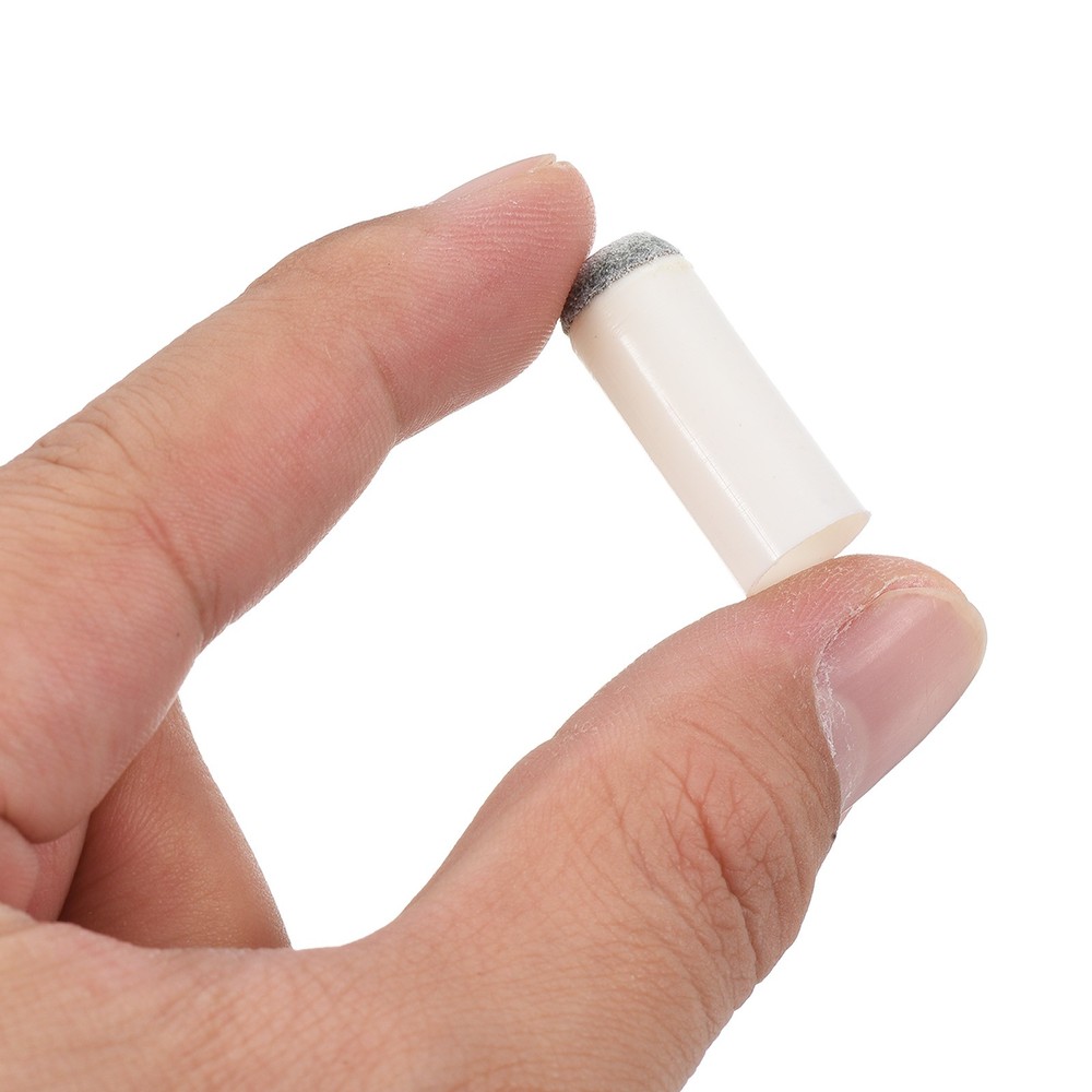 9mm Billiard Stick Tips Set, 20 Pairs, Blue Grey