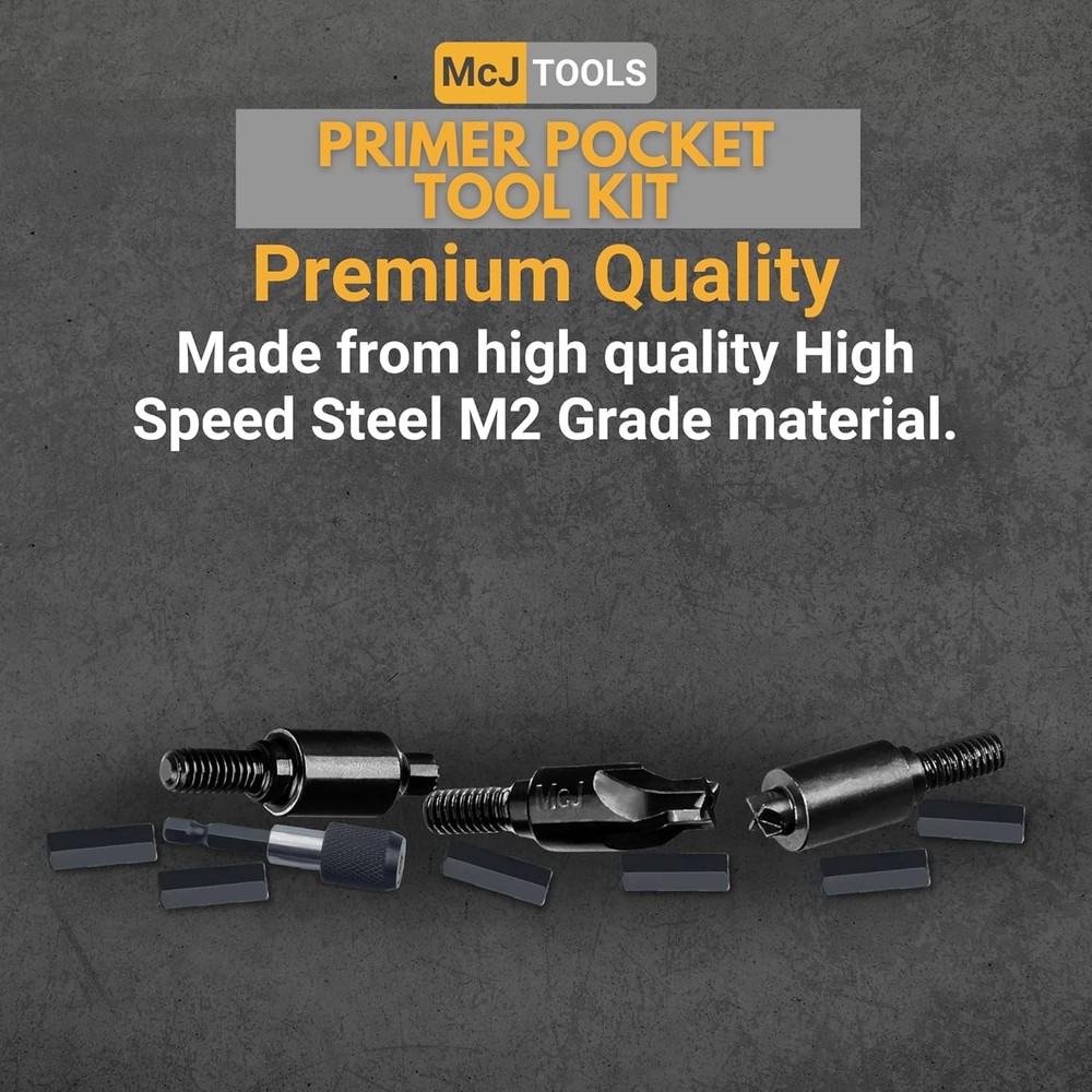 Reloading Primer Pocket Tool Kit Combo