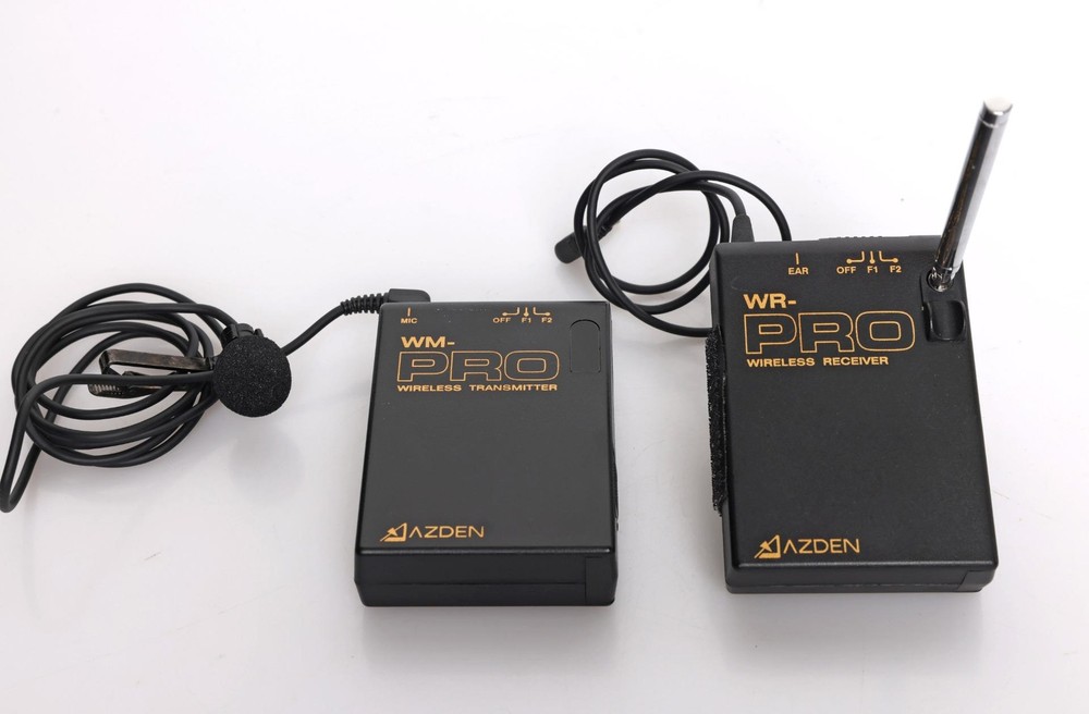 Azden WMS-PRO VHF Wireless Microphone System in EX+ Cond!