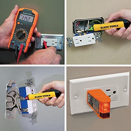 Klein Tools 69149P Multimeter Test Kit, Klein Digital Multimeter, Voltage Tester
