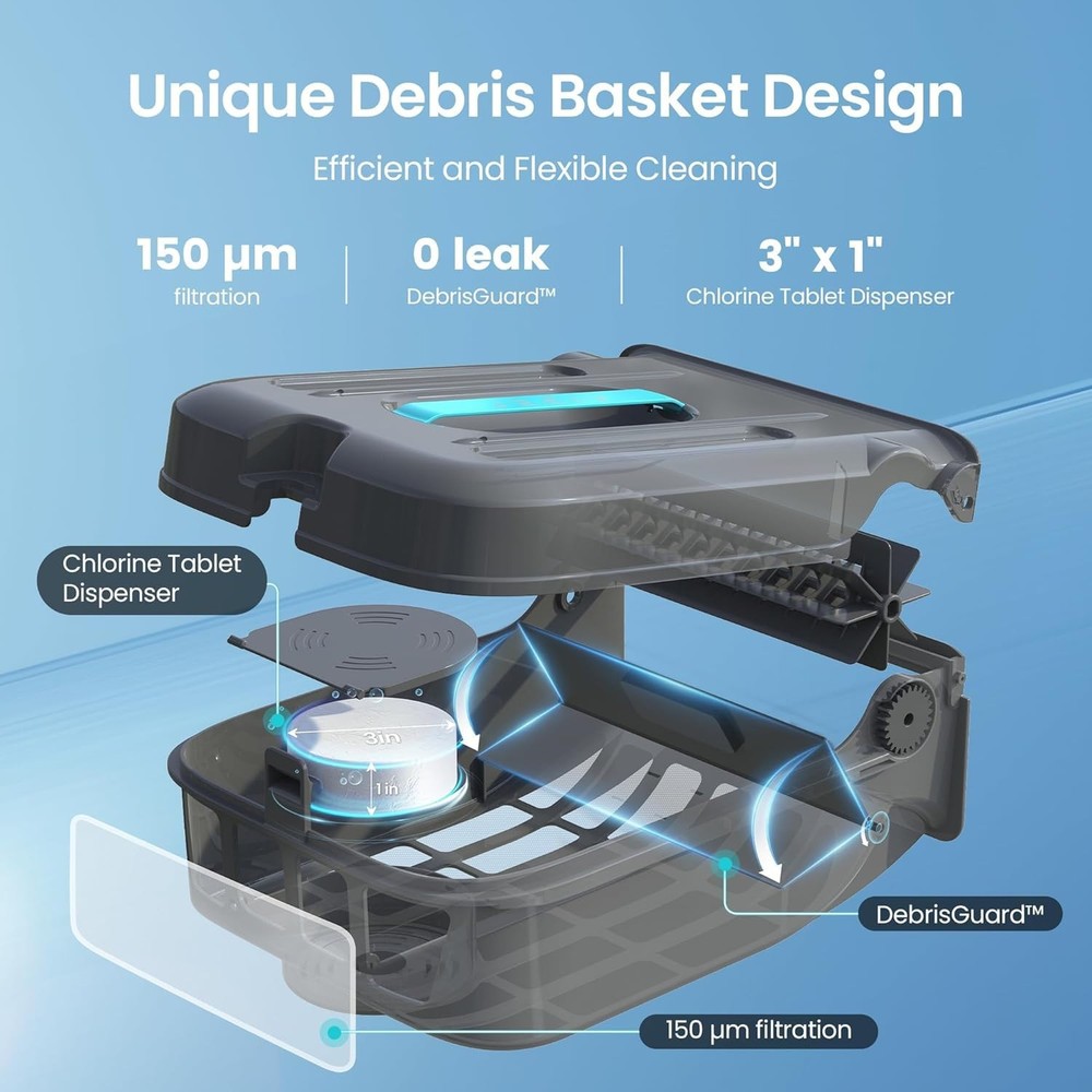 AIPER Surfer S2 Solar Powered Pool Surface Skimmer Robot with APP Support™