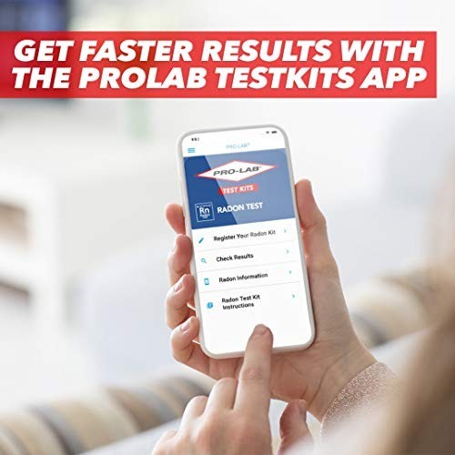 Home Radon Test Kit - EPA Approved Short-Term Detector, Lab Fee & Mailer Include