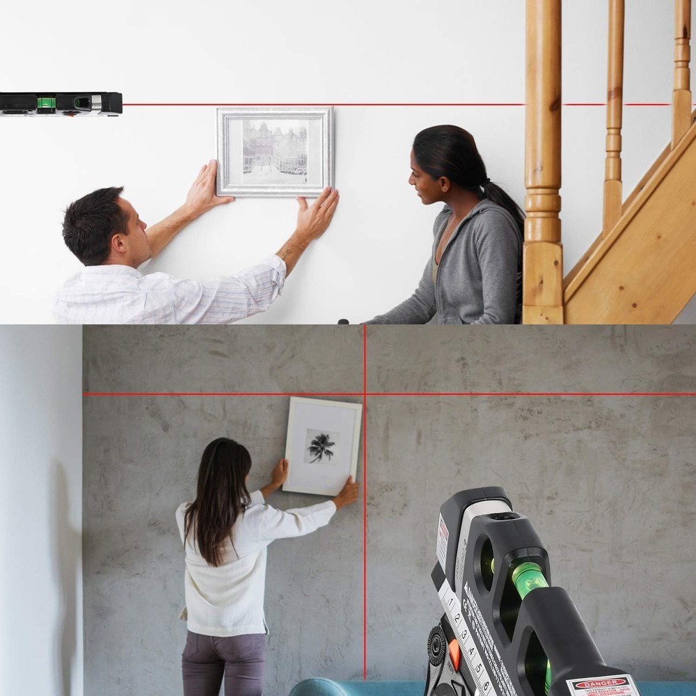 Professional Quality Laser Level Tool - Precise Measurements for Home Projects