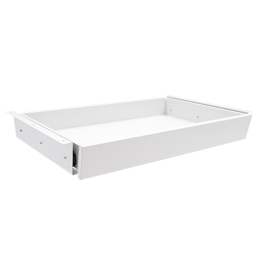 Sliding Under-Desk Drawer Organizer for Stand-Up Desks - Space-Saving Storage