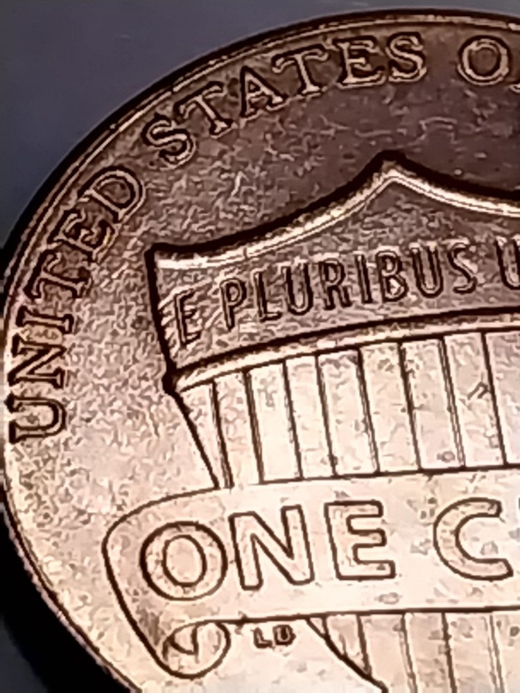 2021 P Error Lincoln Shield Cent. Obv./Rev. Die Cracks.