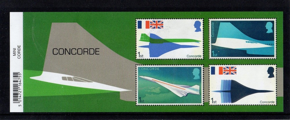 xx-GB 2026-CONCORDE BARCODED MINISHEET-MINT