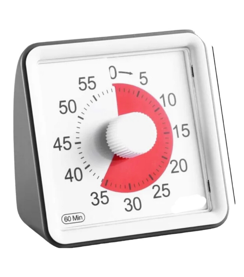60 Minute Visual Timer - Class or Meeting Countdown for Kids and Adults