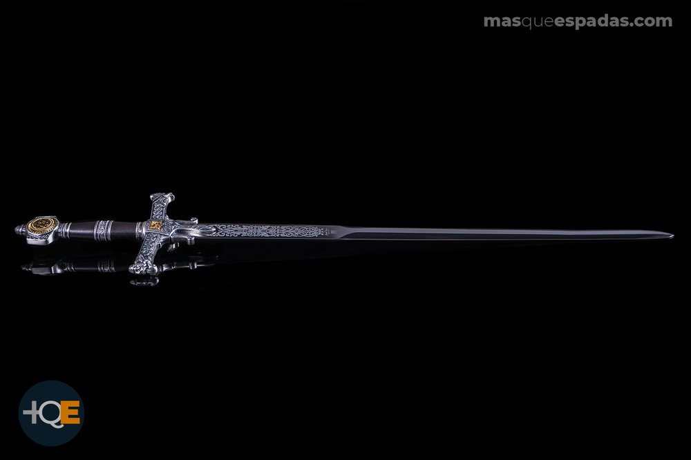 King Solomon's Sword Silver and Gold