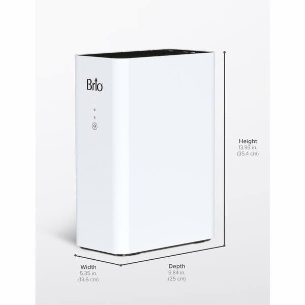 Brio Amphora Reverse Osmosis Under Sink Filtration System