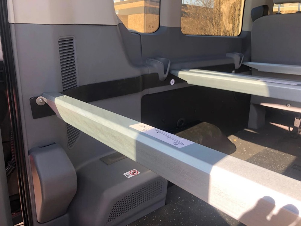 2x Beam Camper Van Twin Bed Central Support Adjustable 55" to 79" Sleeper