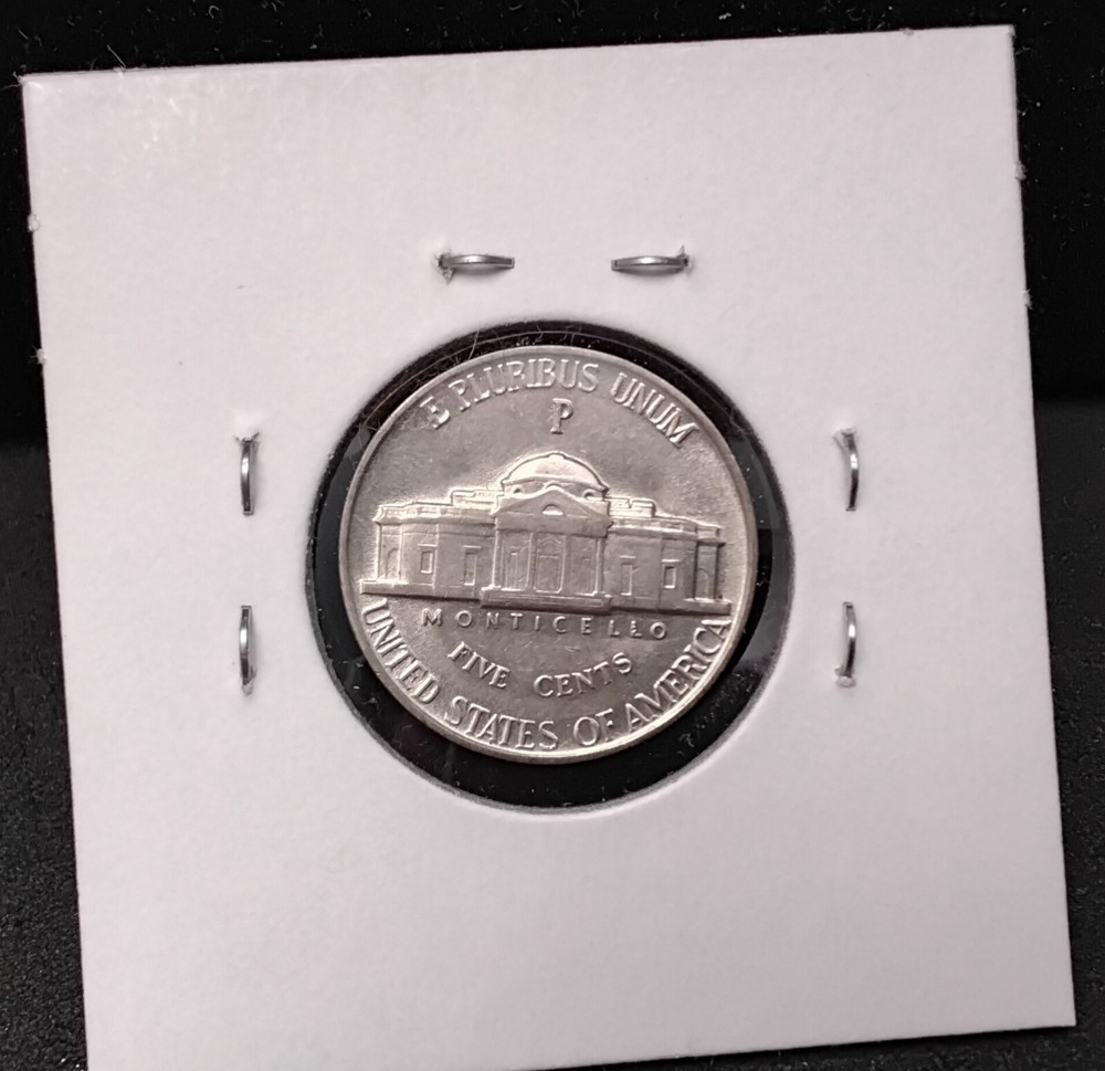 1943-P JEFFERSON SILVER NICKEL - CHOICE AU - A46