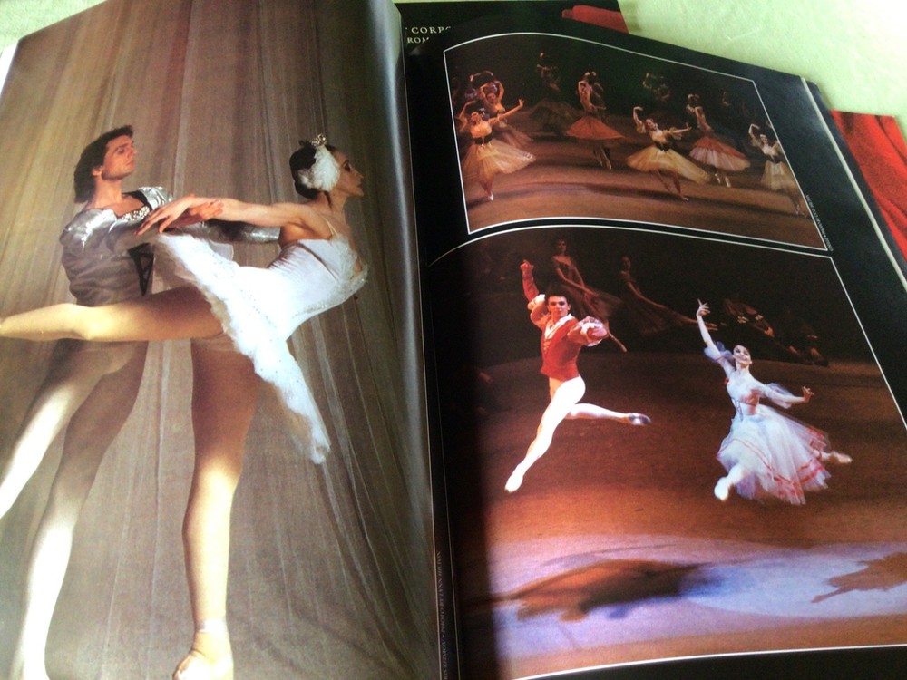 4 Bolshoi Moscow Ballet Programmes.1986-92.