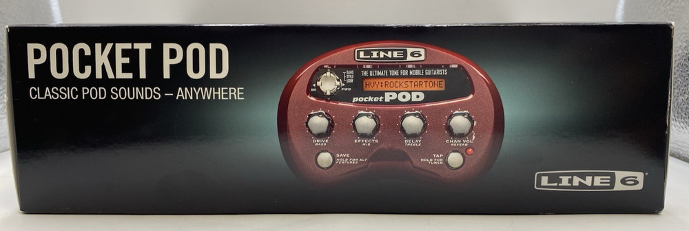 Guitar Multi Effects Processor Line 6 Pocket POD