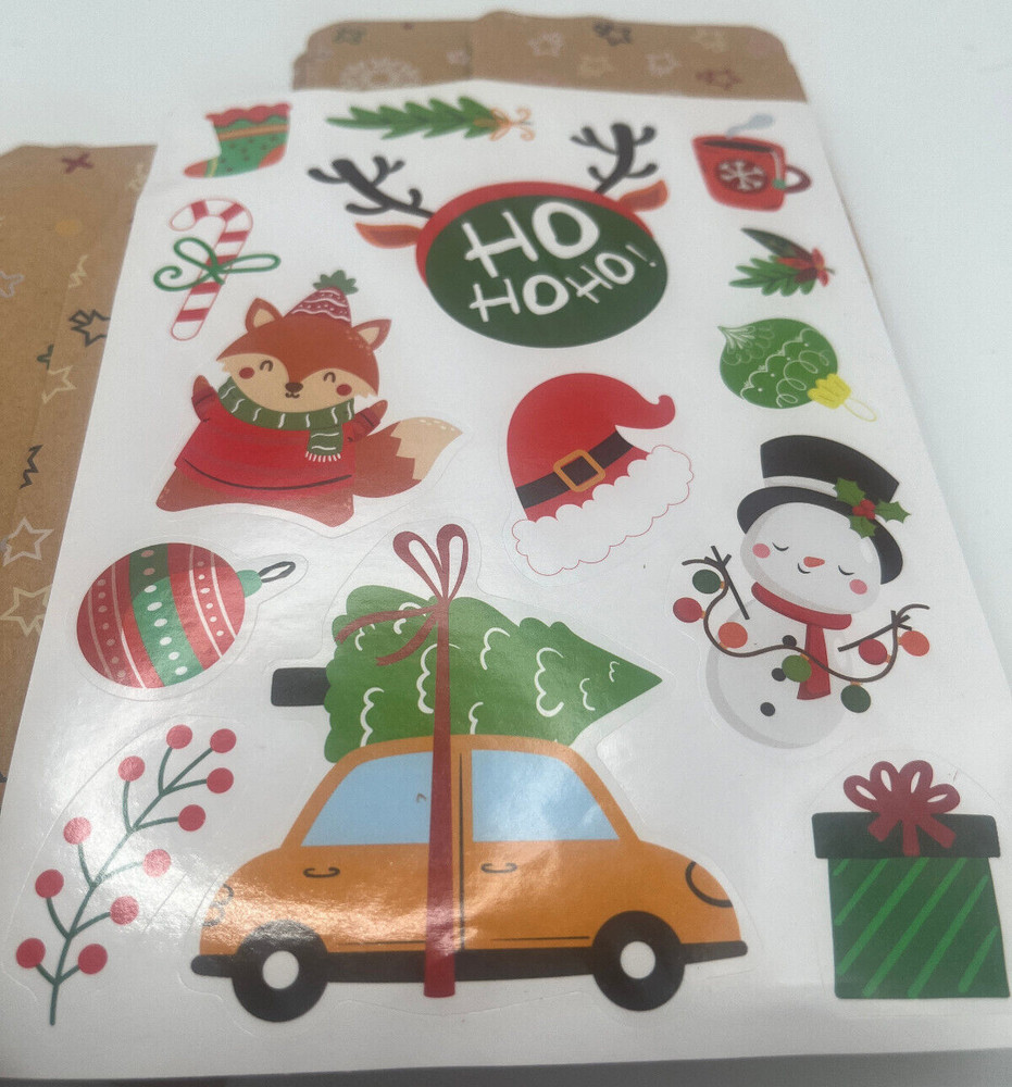 24 Mini Christmas Boxes Small Christmas Gift Boxes 2.75" square numbered advent