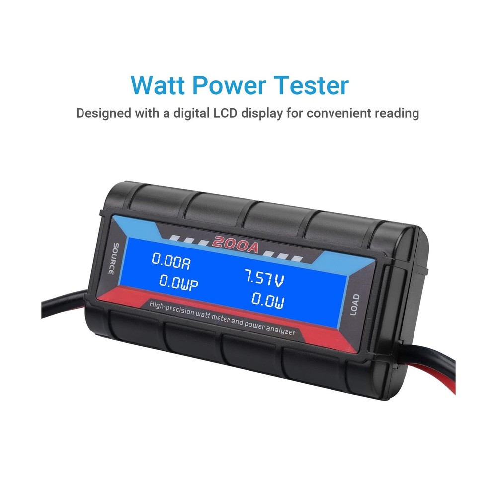 200A High Precision Power Analyzer Multi Meter for Measuring Power Watt (W) V...