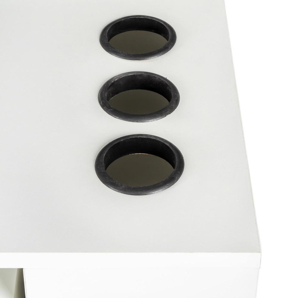 New Practcal White modern simple hair desk, multi-layer storage