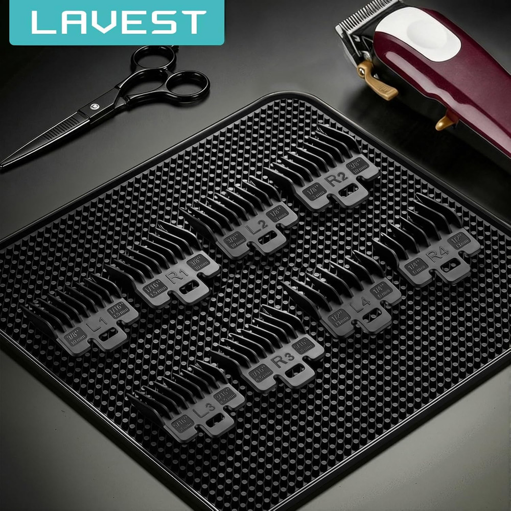 Fade Guide Set Compatible with Most Wahl Clippers, Taper Guards Replacement 4...