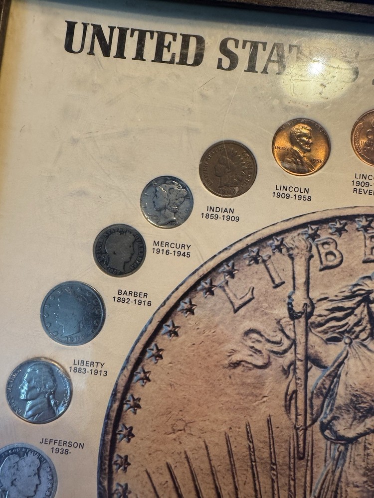 4 Small Display Coin Sets