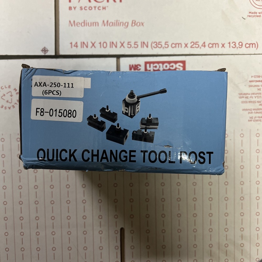 CNC AXA Piston Quick Change Tool Post Set 200 Series AXA-250-111