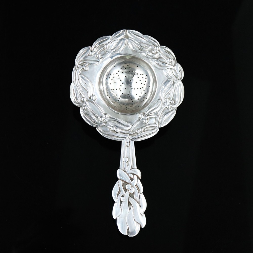 Heimbürger Silver Tea Stainer - Mistelten / Mistletoe