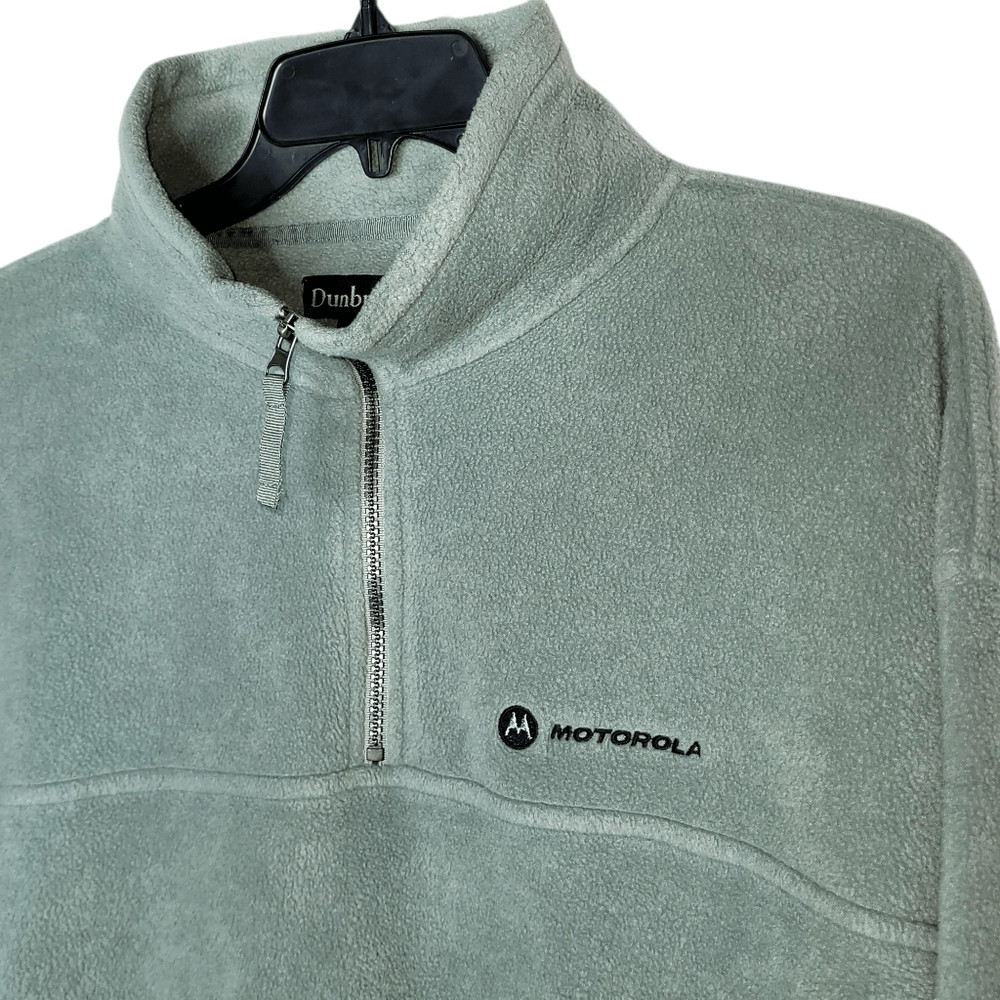 Vintage Motorola Fleece Pullover Sweater Size XL