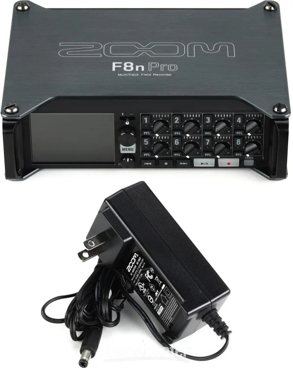 Zoom F8n Pro Multitrack Field Recorder