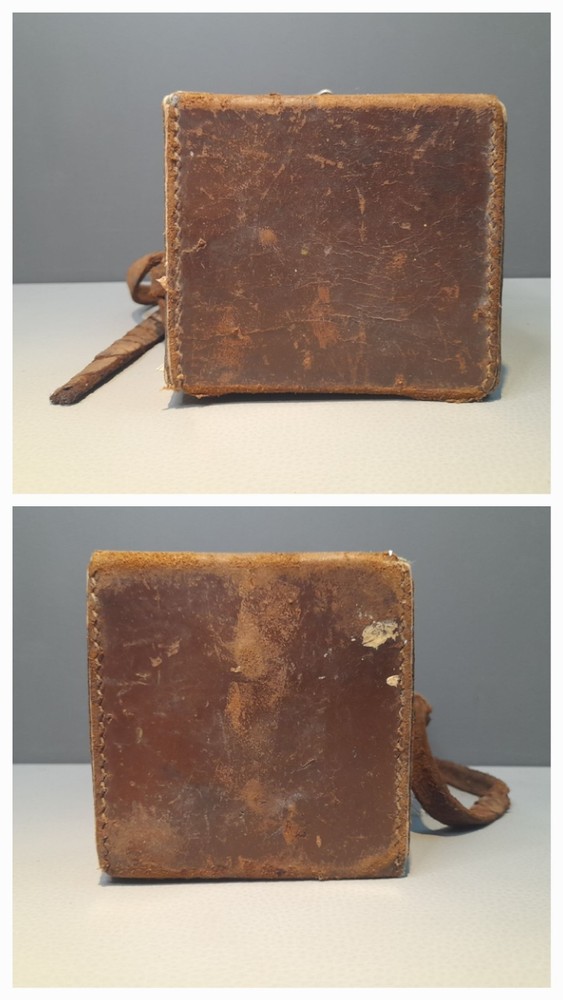 Vintage Insulation Tester RECORD “MINOR” MARCONI TEST DEPT. Leather Case
