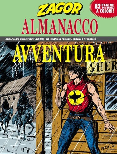 comic ZAGOR ADVENTURE ALMANAC 2008