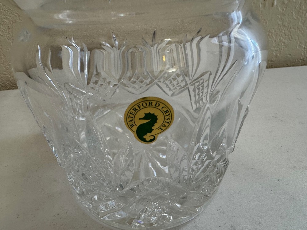 Waterford Crystal Kelley Pattern Biscuit Barrel Jar