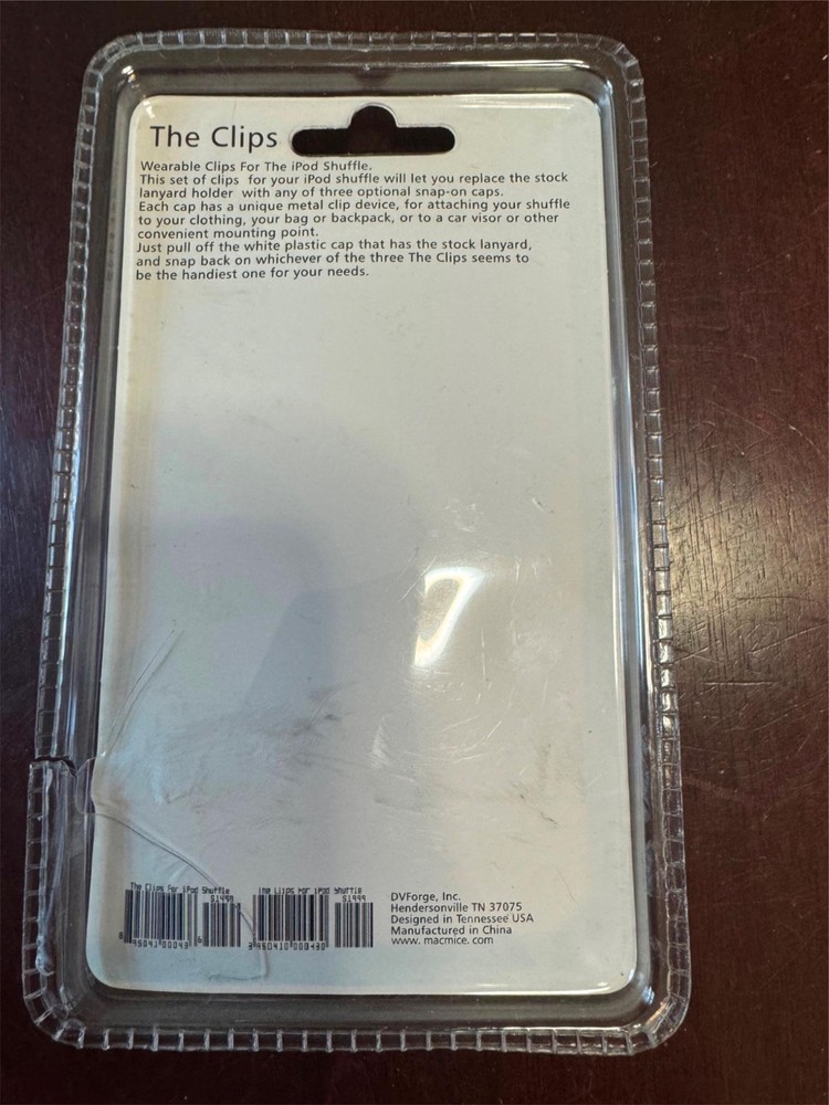 MacMice DVForge The Clips - USB Clip Accessories Kit