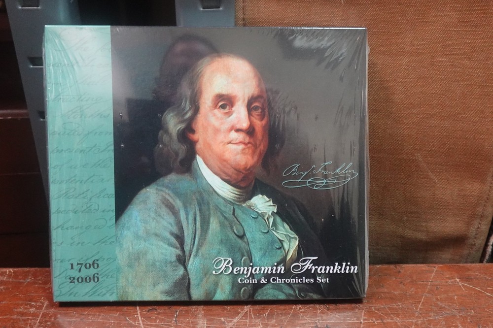 2006 BEN FRANKLIN COIN & CHRONICLES SET SEALED