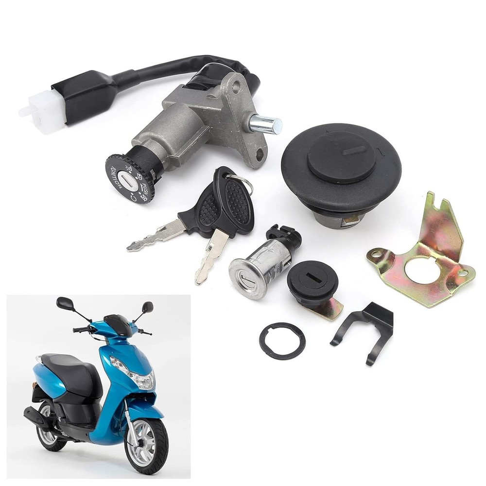 Ignition Switch Assembly, Ignition Switch Assembly Ignition Starter 4‑Wire for G