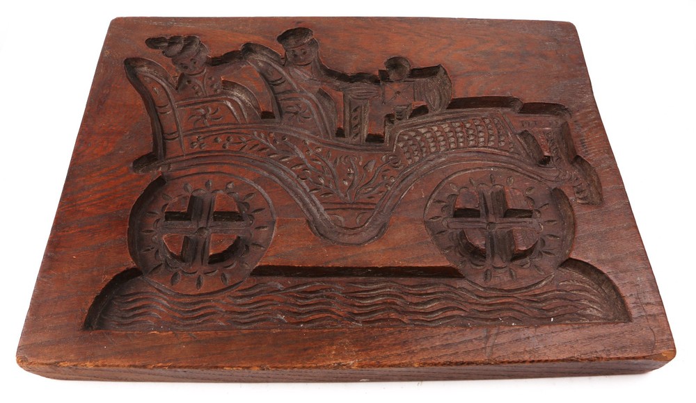 Vintage Dutch cookie mold. Late nineteen centure.
