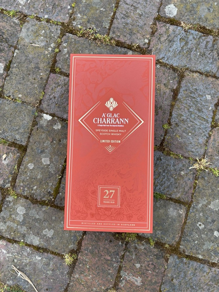 A’Glac Charrann 27yrs - Empty Whisky Box