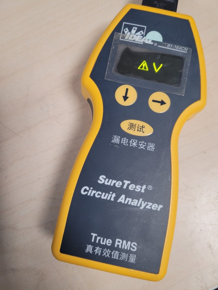 IDEAL 61-164CN SURETEST CIRCUIT ANALYZER RMS (UNTESTED)
