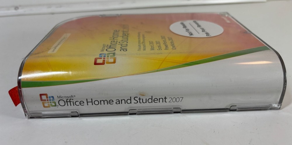 Microsoft Office Home & Student 2007 Software For Word Excel PowerPoint OneNote
