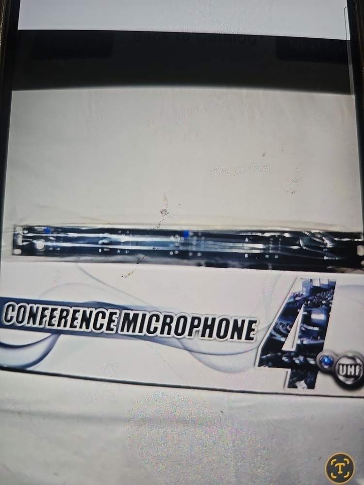 4 Wireless Microphone System, Quad Channel Wireless Mic, w/ 4x50 UHF Frequency