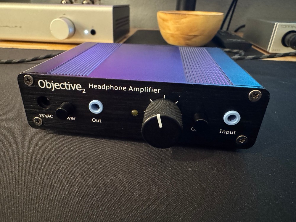 Objective 2 Headphone Amplifier w/ Power Supply