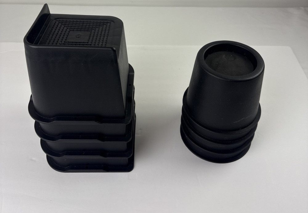 8-Pack 5" Bed Risers Durable Heavy-4" Bed Risers